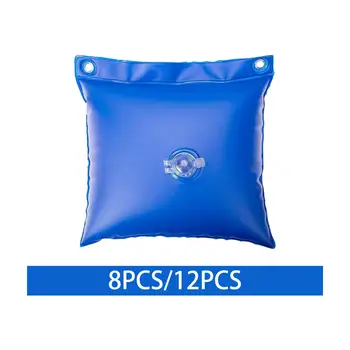 Подвесная сумка для покрытия бассейна из ПВХ синего цвета Профессиональная герметичная 1