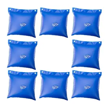 Подвесная сумка для покрытия бассейна из ПВХ синего цвета Профессиональная герметичная 2