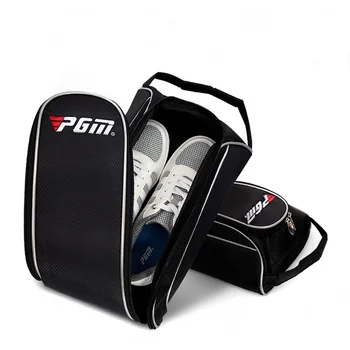 Переносная сумка для обуви для гольфа PGM, чехол для обуви на молнии, Дышащий Водостойкий аксессуар для переноски обуви XB002 2