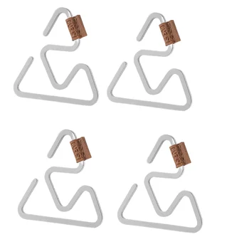 4ШТ Треугольный крючок для вешалки Перчатки для кемпинга на открытом воздухе Перчатки для скалолазания Защитный зажим для легкой вешалки для кемпинга Пряжка для веревки-L