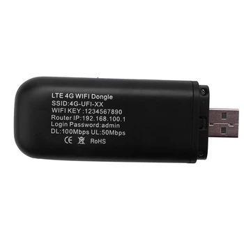 Топовый 2X 4G USB-Модем Wifi-Маршрутизатор USB-Ключ 150 Мбит/с Со Слотом Для SIM-карты Автомобильная Беспроводная Точка Доступа Карманный Мобильный Wifi 2
