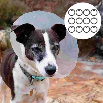 12 Шт Маленькая Собачья Бирка Силиконовые Глушители Dogtag Pet Soldier Card 3.9X3.9X0.4 см Черный Человек 2