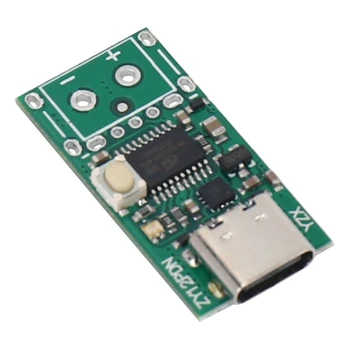 10X Преобразователь USB-C PD2.0/3.0 в постоянный ток Модуль питания-приманка Для запуска быстрой зарядки, Тестер детектора опроса (ZY12PDN) 2