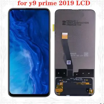 6,59-дюймовый оригинальный ЖК-дисплей для Huawei y9 prime 2019/p smart z ЖК-дисплей STK-LX1 с сенсорным экраном и цифровым преобразователем в сборе 2