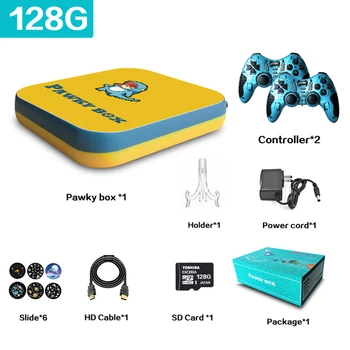 Ретро Игровая консоль Pawky Box для PS1/SMS/N64/PSP 50000 + Super Console Box Плеер для Видеоигр 4K Wifi TV Out Семейные Игровые развлечения 1