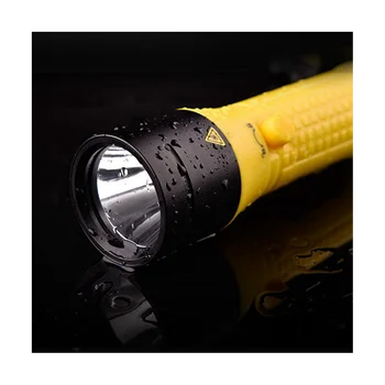Фонарик для Дайвинга 1000LM LED Сфокусированный Длительный Водонепроницаемый Ночной Дайвинг Рыбалка IPX8 Подводный Свет, Желтый Свет 2
