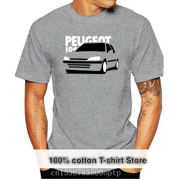 Мужская футболка 2019, футболка в стиле французского винтажного автомобиля 106, подарок для папы