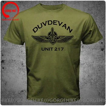Новая футболка израильского Спецназа IDF DUVEVAN UNIT 217 Man Подразделения Армии обороны Израиля 669 Yamam Shaldag Egoz Maglan Мужская футболка 2