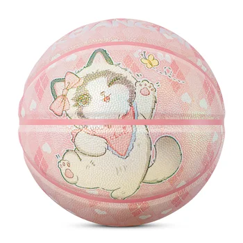 Баскетбольный мяч для кошек Kuangmi Pet Cat Размер 4 5 6 7 Гигроскопичные Нескользящие прочные мячи из полиуретана С высокой упругостью Для взрослых детей Детского сада 2