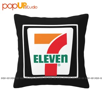 Современная наволочка с потертым логотипом 7 11 Seven Eleven в стиле ретро, наволочка в винтажном ультрамягком лаконичном стиле 1