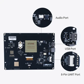 3,5-10,4-дюймовый модуль последовательного TFT-дисплея HMI с программой + процессор Cortex A8 + сенсорный экран для Arduino unoR3 2