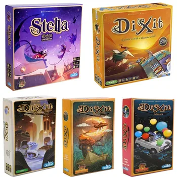 Asmodee Dixit Expansion Стратегическая Игра Для Английской Вечеринки Коллекция Настольных Игр Карточный Коврик Для Игр Детская Игрушка В Подарок На Хэллоуин 1