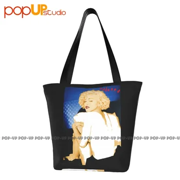 Madonna Blond Ambition Tour 1990 01 Дорожные сумки Многоразовая хозяйственная сумка через плечо 1