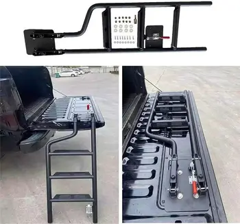 Стремянка для двери багажника пикапа, подходящая для Jeep Gladiator JT 2019-2024 гг.