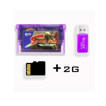 ZUIDID Super card для игровой карты GBA super mini SD card с картой памяти 2 ГБ 1