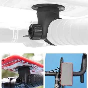 Основание держателя мобильного телефона для горного велосипеда, накладка для мобильного телефона IAMOK, черный кронштейн, аксессуары для велосипедов 1