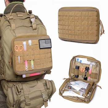 Тактический чехол Molle, военная сумка, Медицинский EDC, открытый аварийный набор, Сумки для хранения инструментов, аксессуары для кемпинга и охоты X5D 1