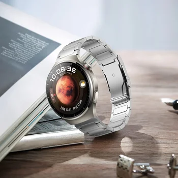 22 мм Титановый Ремешок Для Huawei Watch 4 Pro GT3 46 мм Роскошный Мужской ремешок Для Samsung watch 3 45 мм Gear S3 Для браслета Seiko 2