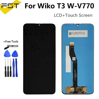 Для Wiko T3 W-V770 ЖК-дисплей, сенсорная панель, дигитайзер, Сенсорное стекло в сборе Для Wiko T3 Запасные Аксессуары и детали