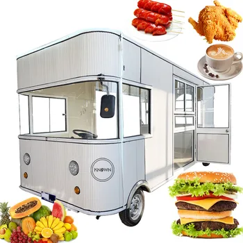OEM Новый Уличный Продовольственный грузовик Мобильный автомобиль для быстрого приготовления хот-догов Индивидуальные киоски для мороженого и гамбургеров