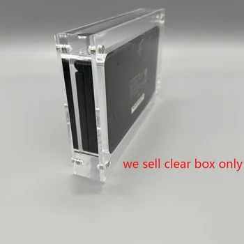 5 шт. аксессуаров Прозрачная магнитная акриловая коробка для хранения для игровой консоли NDSi, чехол, подставка для дисплея 2