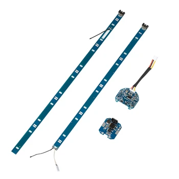 Темно-синяя плата защиты аккумулятора для электрического скутера BMS 36V ES1 ES2 ES4, Литиевая панель защиты, поддержка связи 2