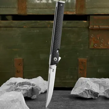 Складной нож Уличный нож M390 Мини карманный нож Защитный нож для дикого кемпинга Портативный острый карманный нож для фруктов 1