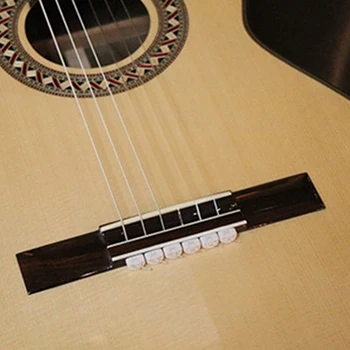 Гитарная струна Koyunbaba E Chord, галстук для струнных инструментов, аксессуары для акустической гитары, белый 2