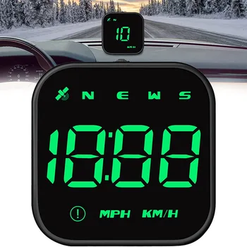 Автомобильный Головной Дисплей GPS Спидометр со Скоростью миль в час, Автосигнализация о Превышении Скорости Напоминание Об Усталости При Вождении для всех Автомобилей Мотоциклов 1