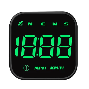 Автомобильный Головной Дисплей GPS Спидометр со Скоростью миль в час, Автосигнализация о Превышении Скорости Напоминание Об Усталости При Вождении для всех Автомобилей Мотоциклов 2