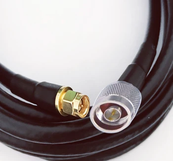 Удлинительный кабель антенны 5D-FB 50-5 Коаксиальный кабель SMA от штекера к штекеру N Косичка коаксиального кабеля 2