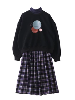 Модная юбка в корейском стиле, новое облегающее лоскутное полосатое вязаное платье-сумка, женская универсальная короткая юбка, стиль горячей девушки купить онлайн / Ручки для рисования ~ Manhattan-realt.ru 11