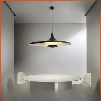 Ресторанная люстра, креативная летающая тарелка неправильной формы, простая модельная комната, дизайнер художественного оформления, выставочные светильники 1