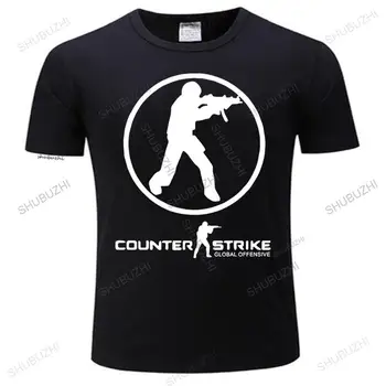 Футболка COUNTER STRIKE, мужские футболки GLOBAL CS, Новые летние мужские футболки с коротким рукавом, модные повседневные футболки из 100% хлопка