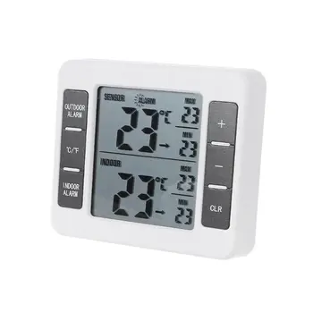 Термометр-гигрометр, измеритель влажности в помещении, цифровой ЖК-дисплей 2