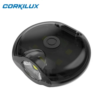 Брелки для ключей CORKILUX EDC, Мини-светодиодный фонарик, USB-перезаряжаемый Портативный карманный фонарик, Магнитная аварийная кемпинговая вспышка 1