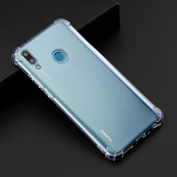 Прозрачный Градиентный Чехол для Huawei Y9S 2019 Y9A Y9 Prime 2018 2019 Y8S Y8P С защитой от Царапин, Гибкий Противоударный Чехол из ТПУ для Honor 8s 8a 1