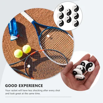 8 шт. Амортизатор теннисной ракетки, накладка для гасителя вибрации весла, демпфер 2
