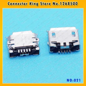 Разъем USB ChengHaoRan Micro female SMT для зарядки печатной платы типа B, MC-021 1