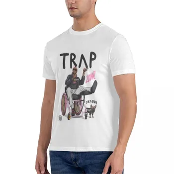 новая хлопчатобумажная футболка для мужчин TRAP 2 Chainz Классическая футболка для мужчин s забавные футболки для мужчин тренировочная рубашка 2
