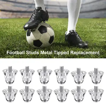 Сменные шипы для футбольных бутс, 12 шт. Сменных шипов, комплект спортивной обуви с металлической головкой для футбольных шипов для обуви для регби 2