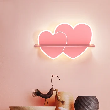 Настенный светильник Nordic прикроватная лампа для спальни современный минималистский фон гостиной настенный романтический цветок декоративная лампа купить онлайн / Потолочные светильники и вентиляторы ~ Manhattan-realt.ru 11