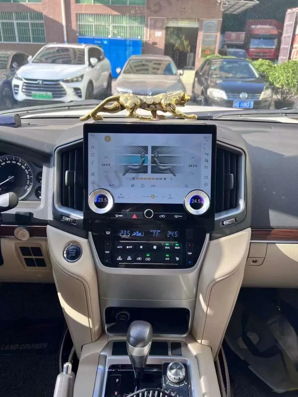 128 Г Экран Tesla Для 2014-2017 Toyota Tundra Android 12,0 Автомобильный Мультимедийный Плеер GPS Навигация Аудио Радио Стерео Головное Устройство DSP Изображение 2