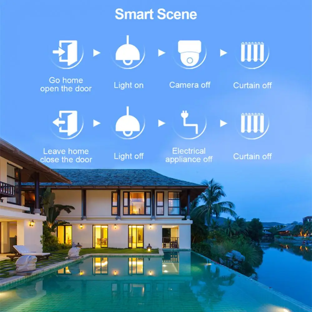 16A Zigbee Мини умный выключатель света Tuya Умный дом Модуль выключателя своими руками Яндекс Alexa Google Интеллектуальное жизнеобеспечение Двухстороннее управление Изображение 3