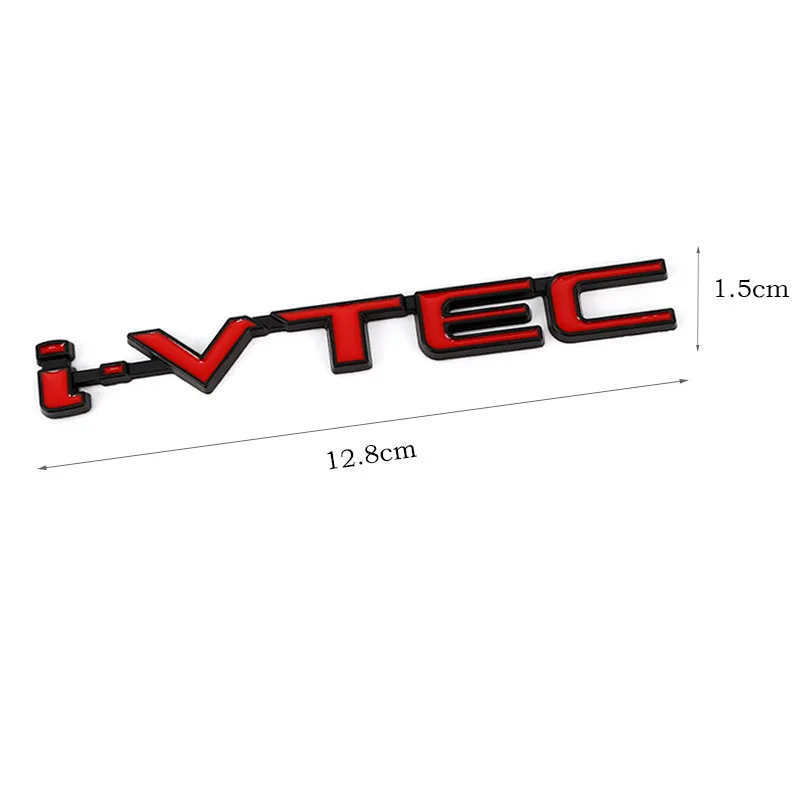 3D Логотип VTEC Металлическая Эмблема Значок Наклейки Автомобильная Наклейка для Honda City cb400 i-VTEC vfr800 cb750 Civic Accord Odyssey Spirior CRV Внедорожник Изображение 4