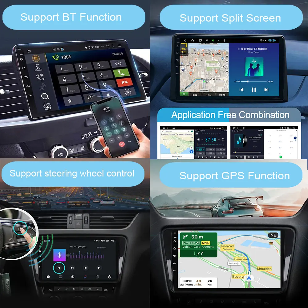 Android 13 Автомобильный Радио Мультимедиа Стерео Видеоплеер Для Mazda 5 3 CW 2010-2015 Навигация GPS Carplay 4G WIFI Автоматическая Камера 360 Изображение 3
