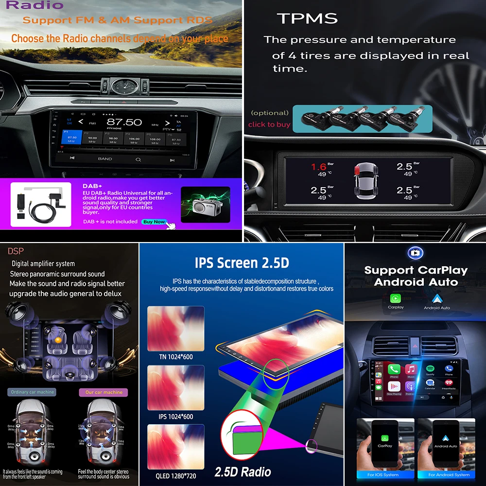 Android 13 Для Nissan NV200 M20 2009-2023 Автомобильный Радио Мультимедийный Видеоплеер Навигация GPS 5G WIFI BT 4G LET No 2din DVD CPU Изображение 2
