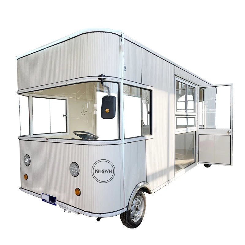 OEM Новый Уличный Продовольственный грузовик Мобильный автомобиль для быстрого приготовления хот-догов Индивидуальные киоски для мороженого и гамбургеров Изображение 4