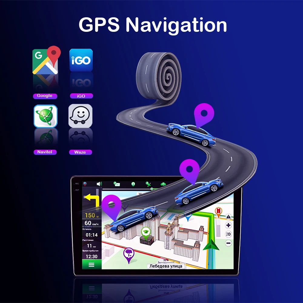 Автомобильный Мультимедийный Для Renault Duster 2010-2014 Видеоплеер Для Nissan Terrano 2014-2020 Авторадио Навигация GPS Android 13 Изображение 1