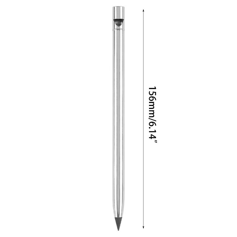 Вечный карандаш Гелевые ручки карандаш без чернил Вечный карандаш с карандашом двойного написания Школьные принадлежности для письма Изображение 5